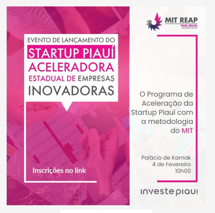 Investe Piauí lança programa de incentivo às startups locais neste sábado (04)