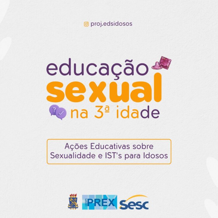 Projeto de extensão da UESPI promove educação sexual na terceira idade