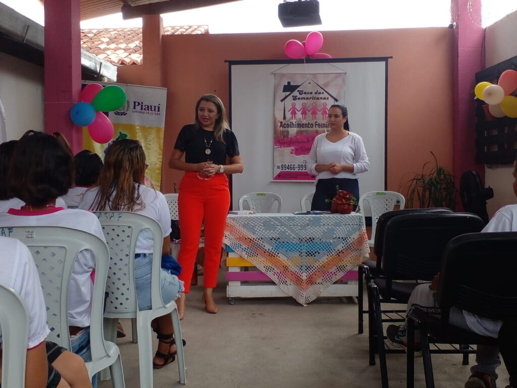 Cendfol realiza evento sobre autoconhecimento em comunidade terapêutica de Parnaíba