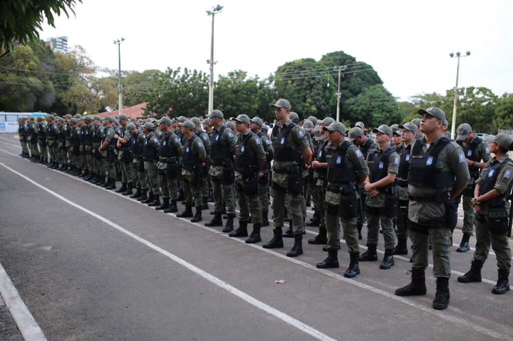 PM reforça policiamento com estágio de alunos do Curso de Formação de Soldados