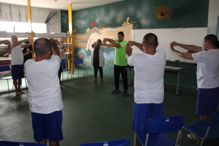 Penitenciária de Parnaíba desenvolve projeto Corpo em Movimento