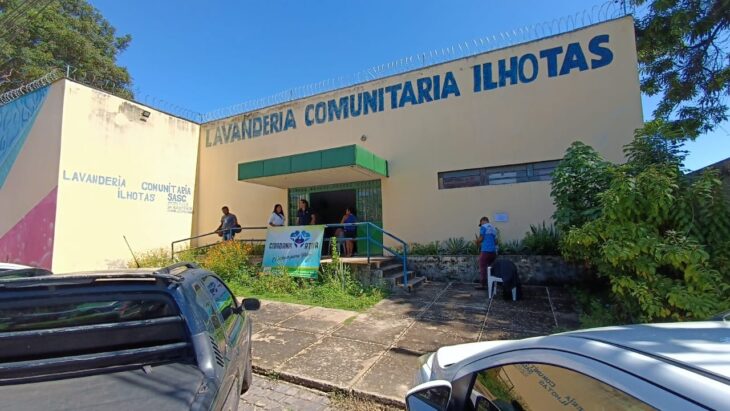 Sasc promove ação na Lavanderia Comunitária do Bairro Ilhotas