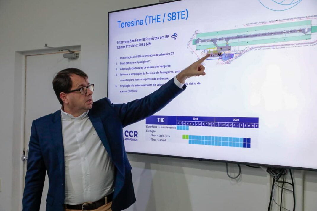 Aeroporto de Teresina passará por reformas e ampliação a partir de maio