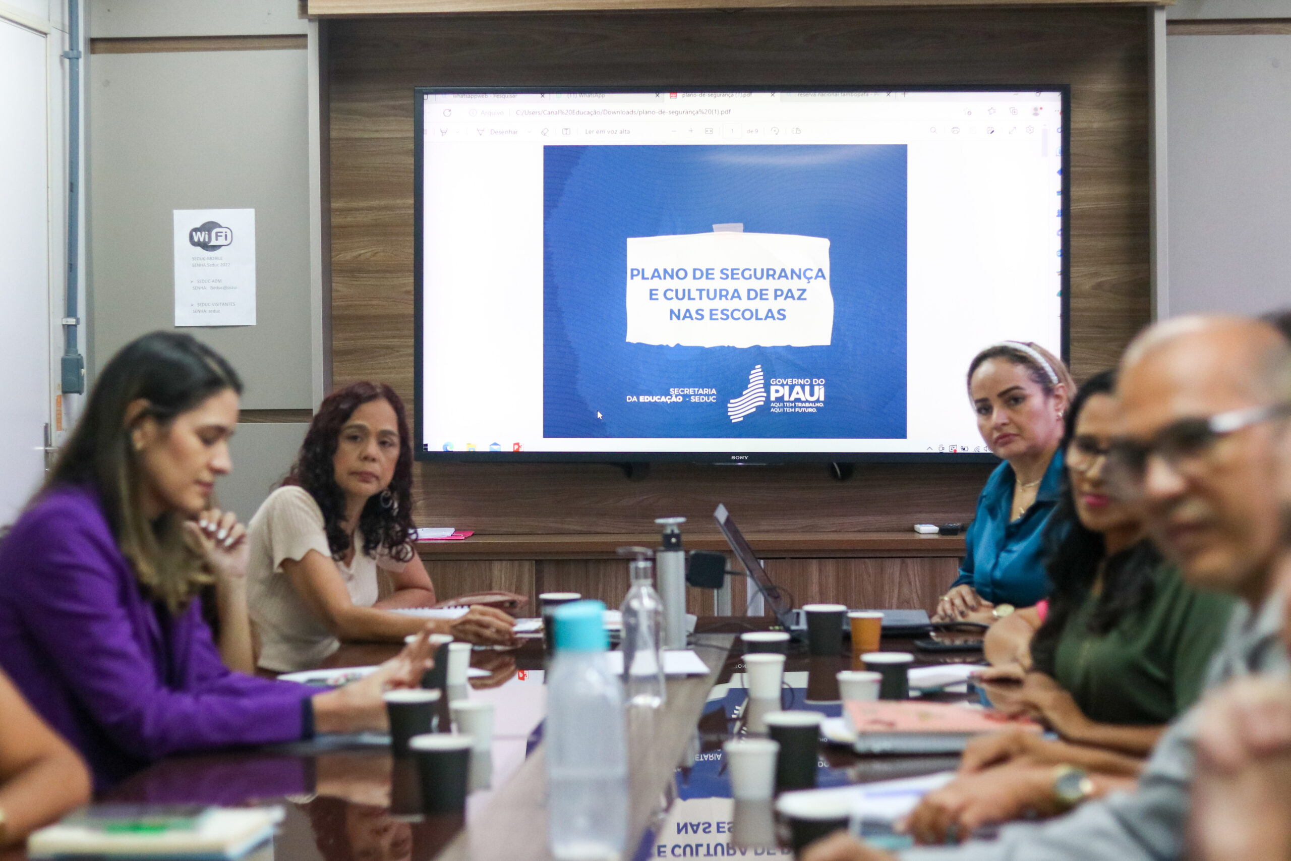 Governo do Piauí apresenta Plano de Segurança e Promoção da Cultura de Paz nas Escolas