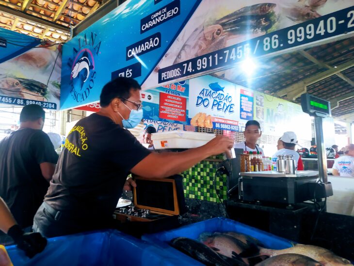 Imepi realiza operação no Mercado do Peixe