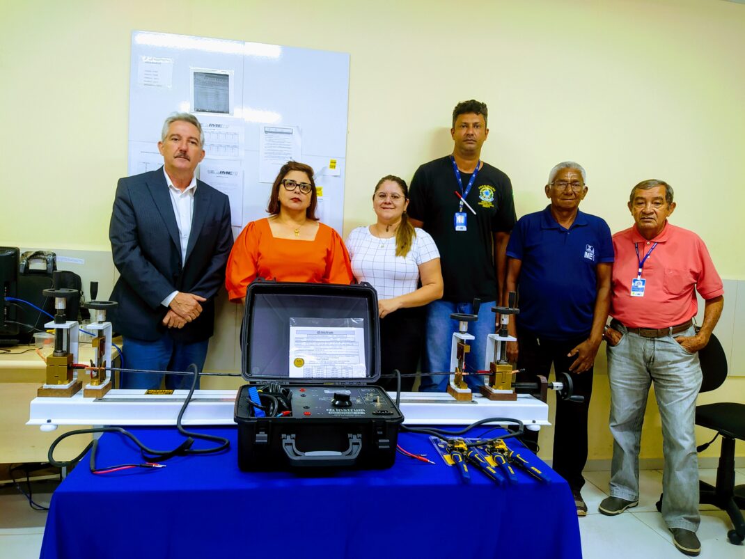 Imepi recebe equipamento de fiscalização do Sindicato Nacional de Cabos e Fios