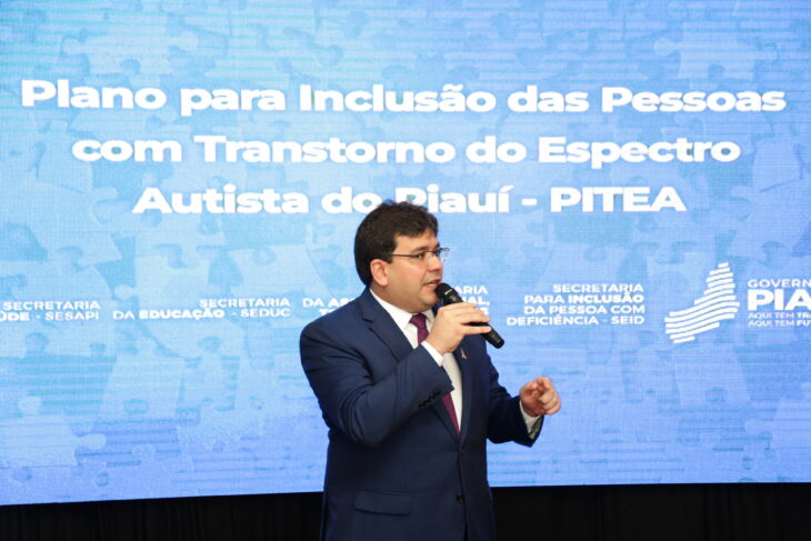 Rafael Fonteles anuncia plano estadual e a construção do Centro de Referência para pessoas com autismo