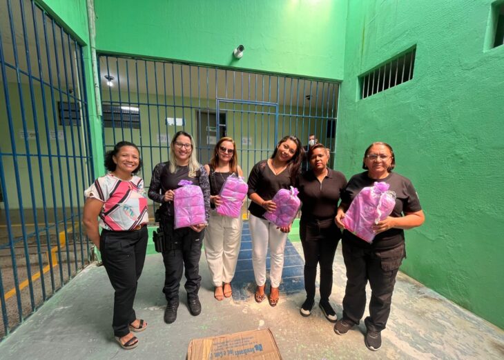 Secretaria da Mulher entrega kits do projeto Dignidade Menstrual na Penitenciária Feminina