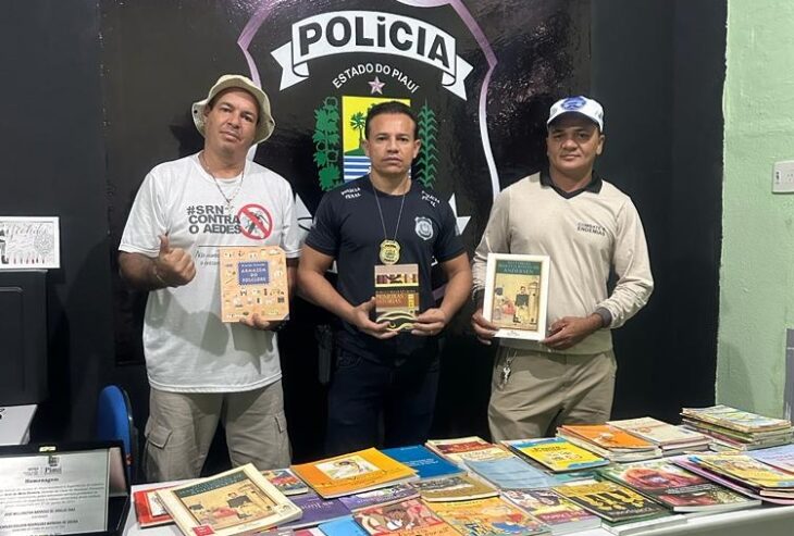 Casa de Detenção Provisória de São Raimundo Nonato recebe doação de 130 livros
