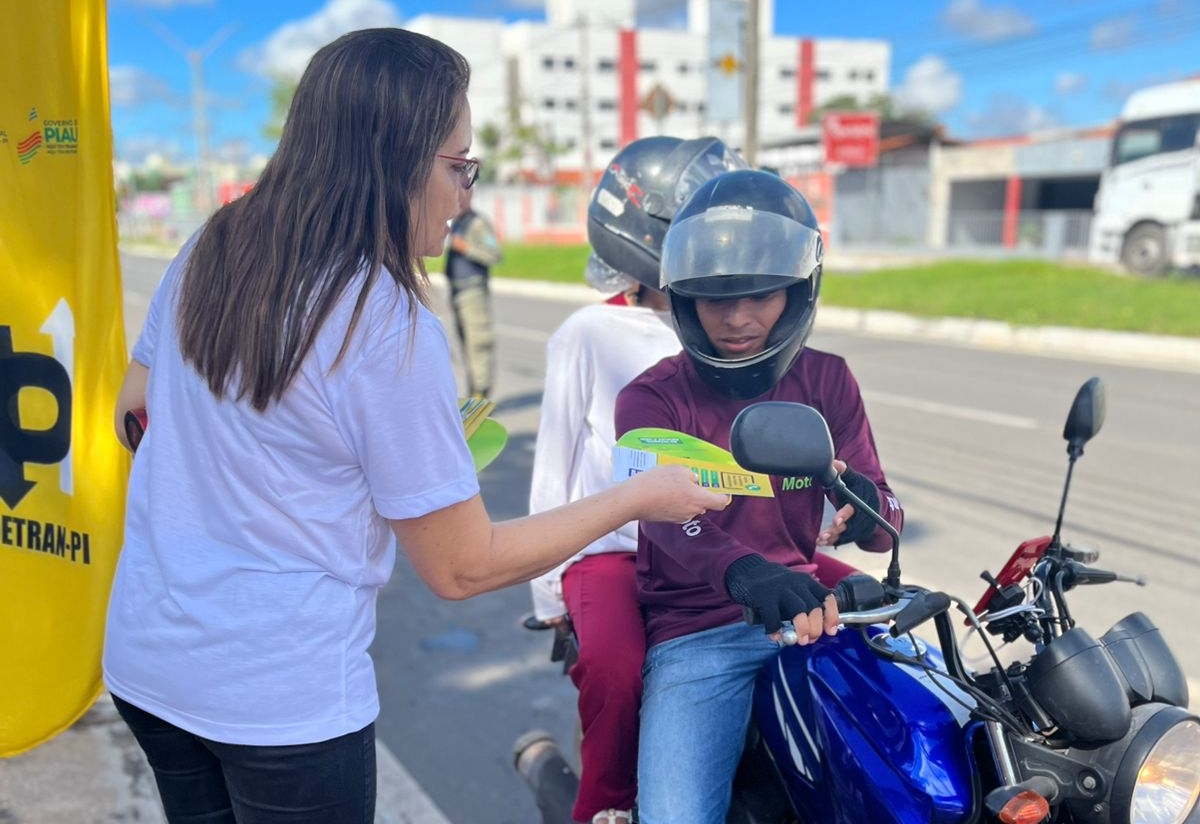 Detran realiza intervenções educativas nas avenidas mais perigosas de Teresina