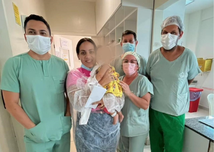 Hospital Justino Luz, em Picos, realiza cirurgia neurológica em criança de 11 meses
