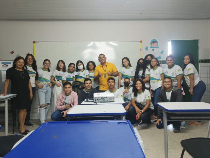 Protagonismo jovem: Escolas estaduais de Teresina recebem visita da equipe de Supervisão dos Grêmios Estudantis