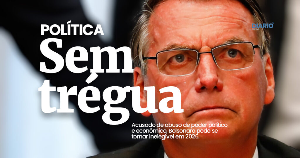 Bolsonaro pode se tornar inelegível por abuso de poder político e econômico.