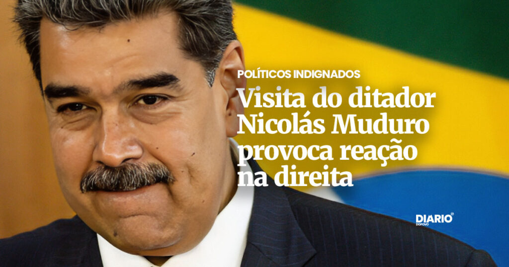 Políticos protestam nas redes sociais contra a visita de Nicolás Maduro, da Venezuela