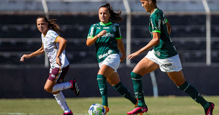 Feminino: Palmeiras goleia o Ferroviária e antecipa vitória no campeonato.