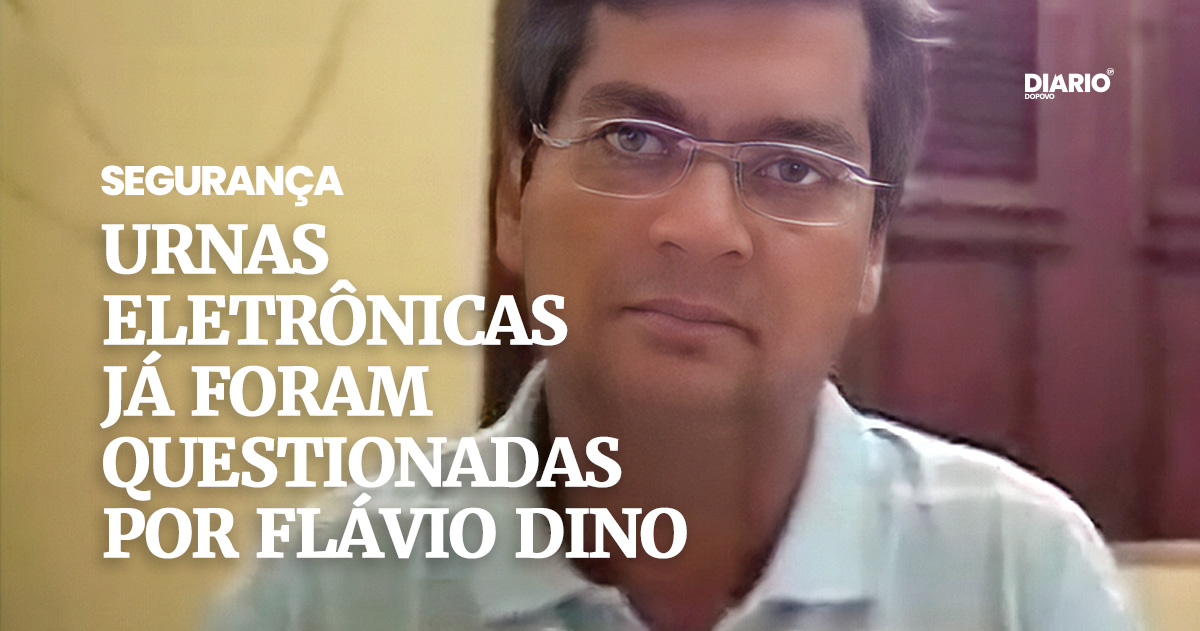 Vídeo de 2010 onde Flávio Dino faz críticas às urnas eletrônicas