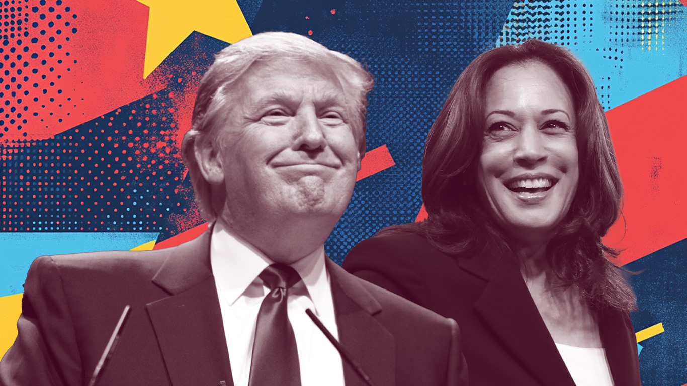 Kamala Harris e Donald Trump