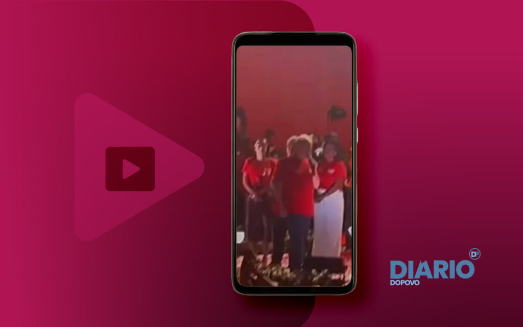 Presidente Lula chora durante comício na bahia, veja o vídeo.