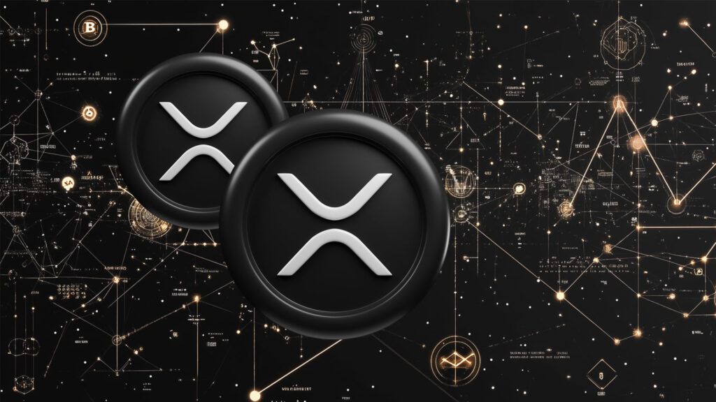 Logotipo da XRP no mercado de criptomoedas