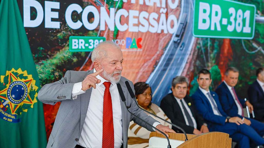 Lula lança concessão da BR-381