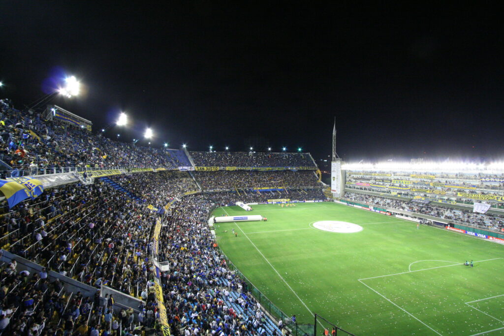 O presidente do Boca Juniors, Juan Román Riquelme.