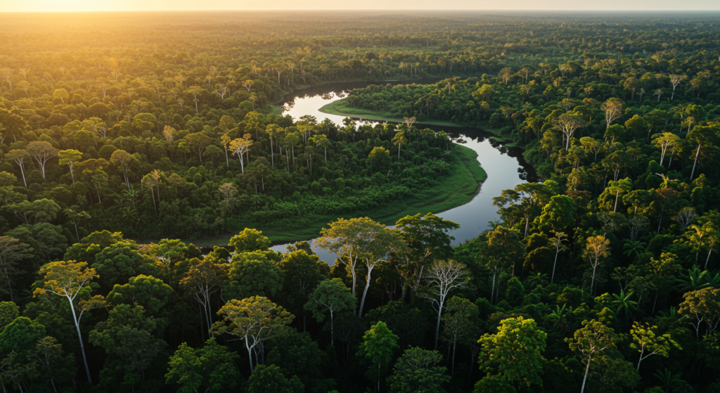 Floresta na Amazônia brasileira