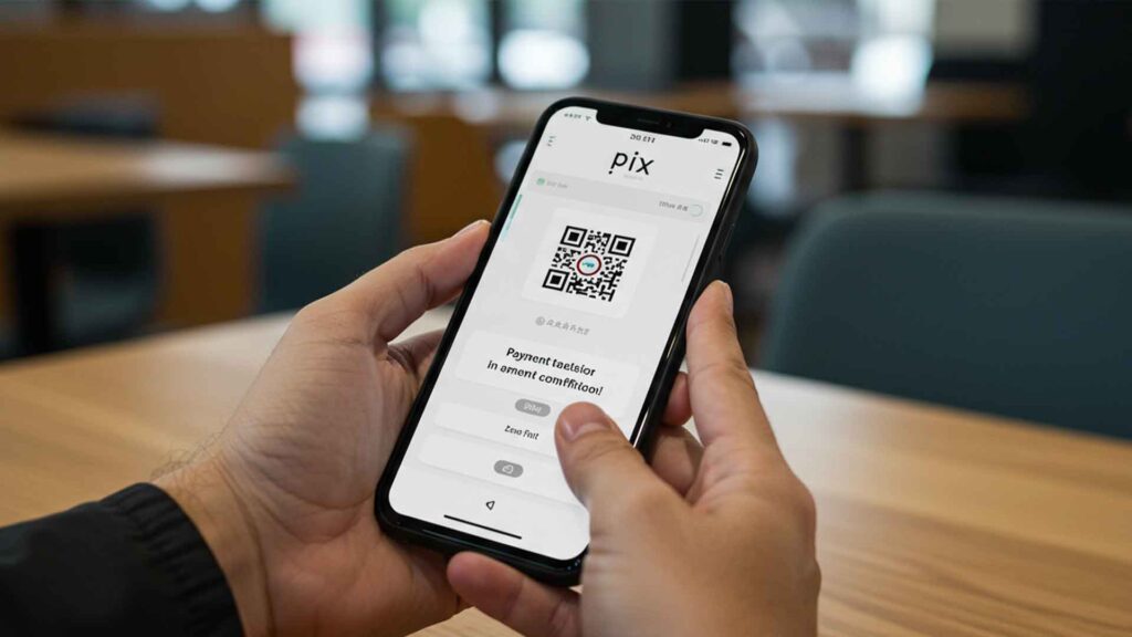 Pagamento via Pix por aproximação