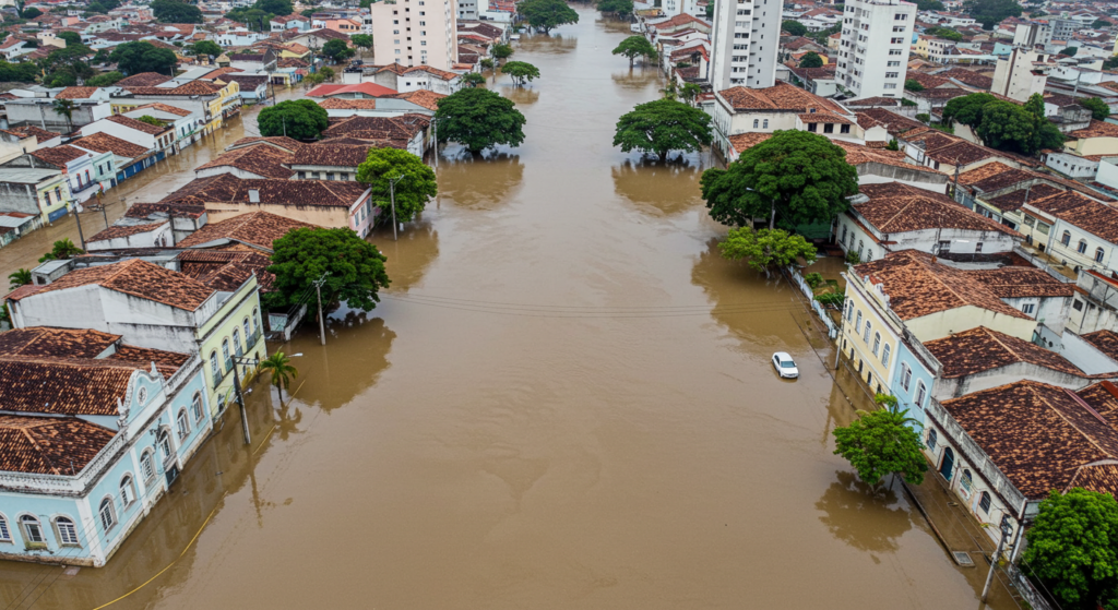 Chuvas intensas no Nordeste