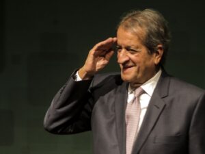 ** Valdemar Costa Neto durante depoimento no STF sobre urnas eletrônicas.