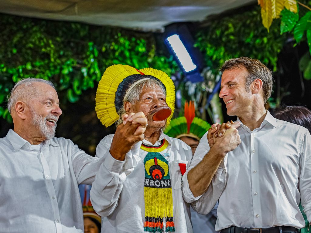 ** Lula durante a inauguração do Centro de Cooperação Policial Internacional em Manaus.