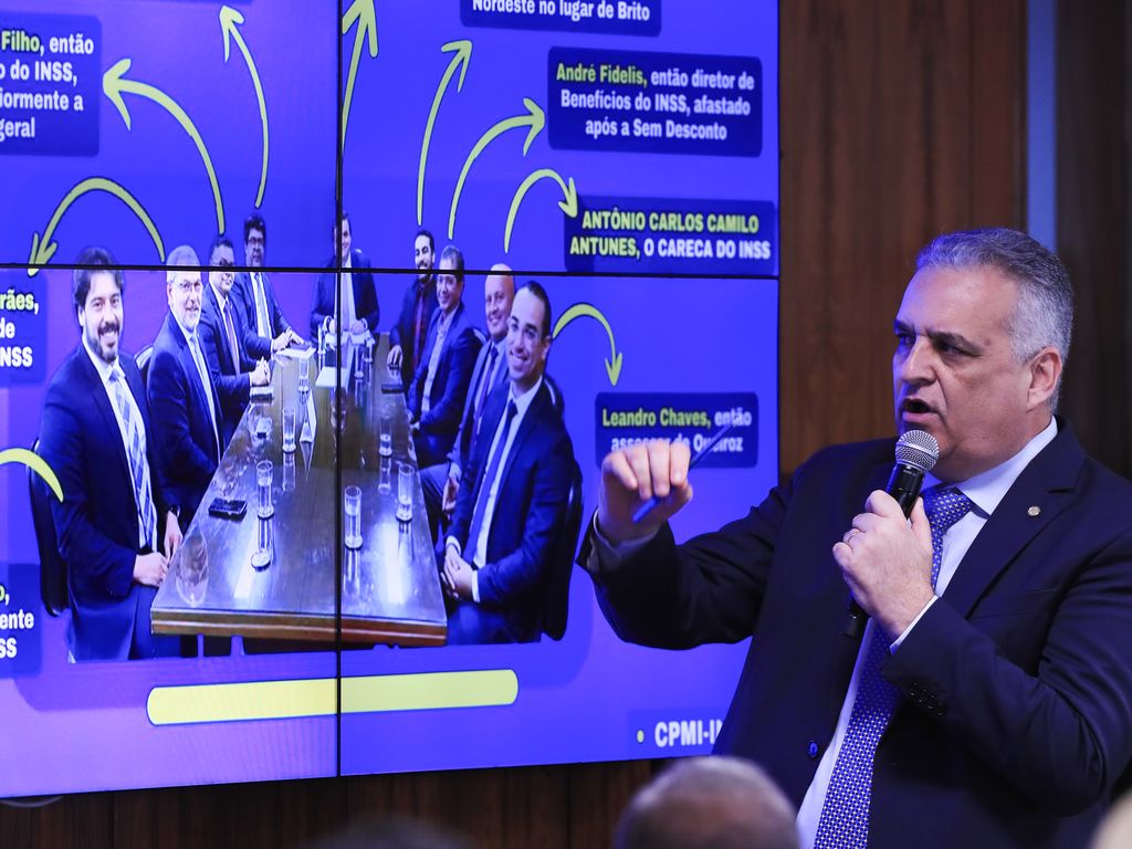 ** Careca do INSS e publicitária sob investigação por irregularidades financeiras.