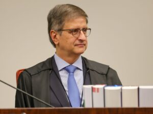 ** Paulo Gonet durante votação na CCJ do Senado para PGR.